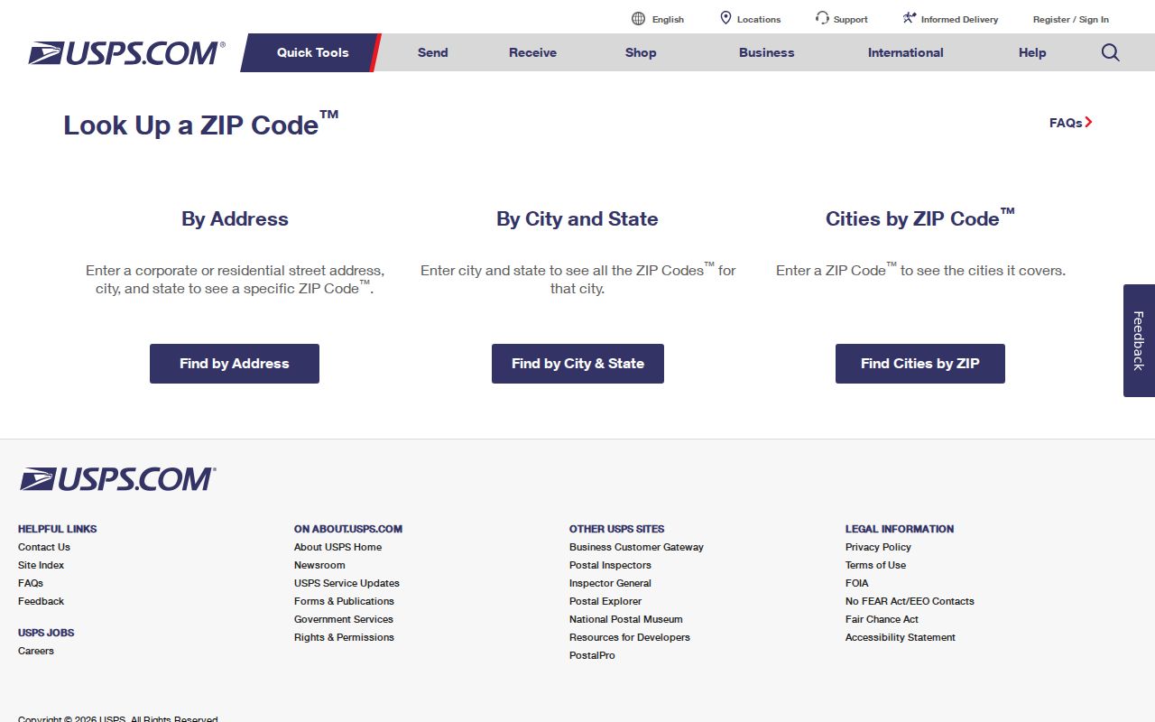 White Bear Lake ZIP code directory USPS lookup modes